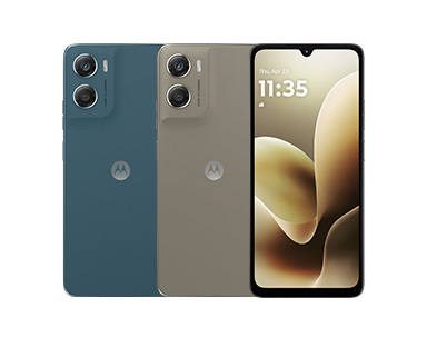 moto g06のスマートフォン本体・カラー・デザイン画像